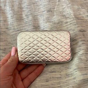 Small silver wallet